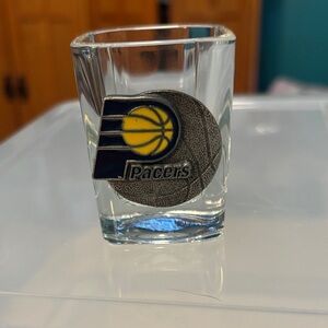 Indiana Pacers 2oz Shot Glass - Blue and Yellow